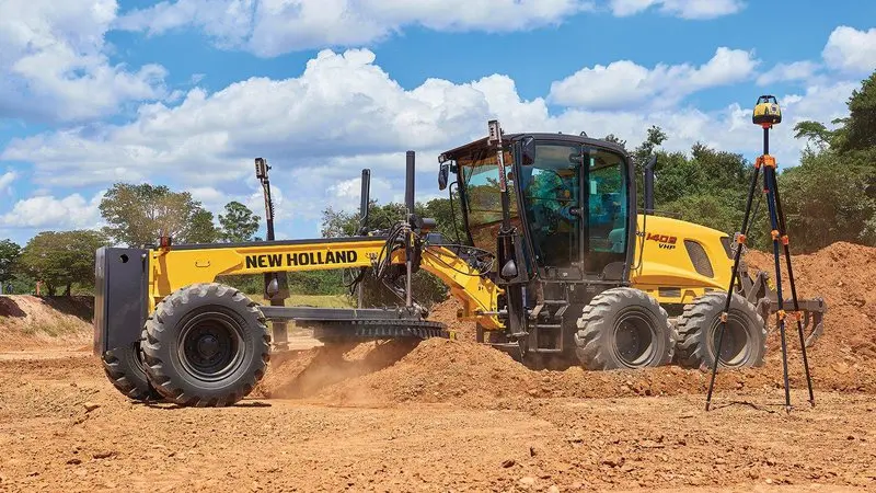 Modelo de motoniveladora. Lote previa 81 unidades para o Ceará