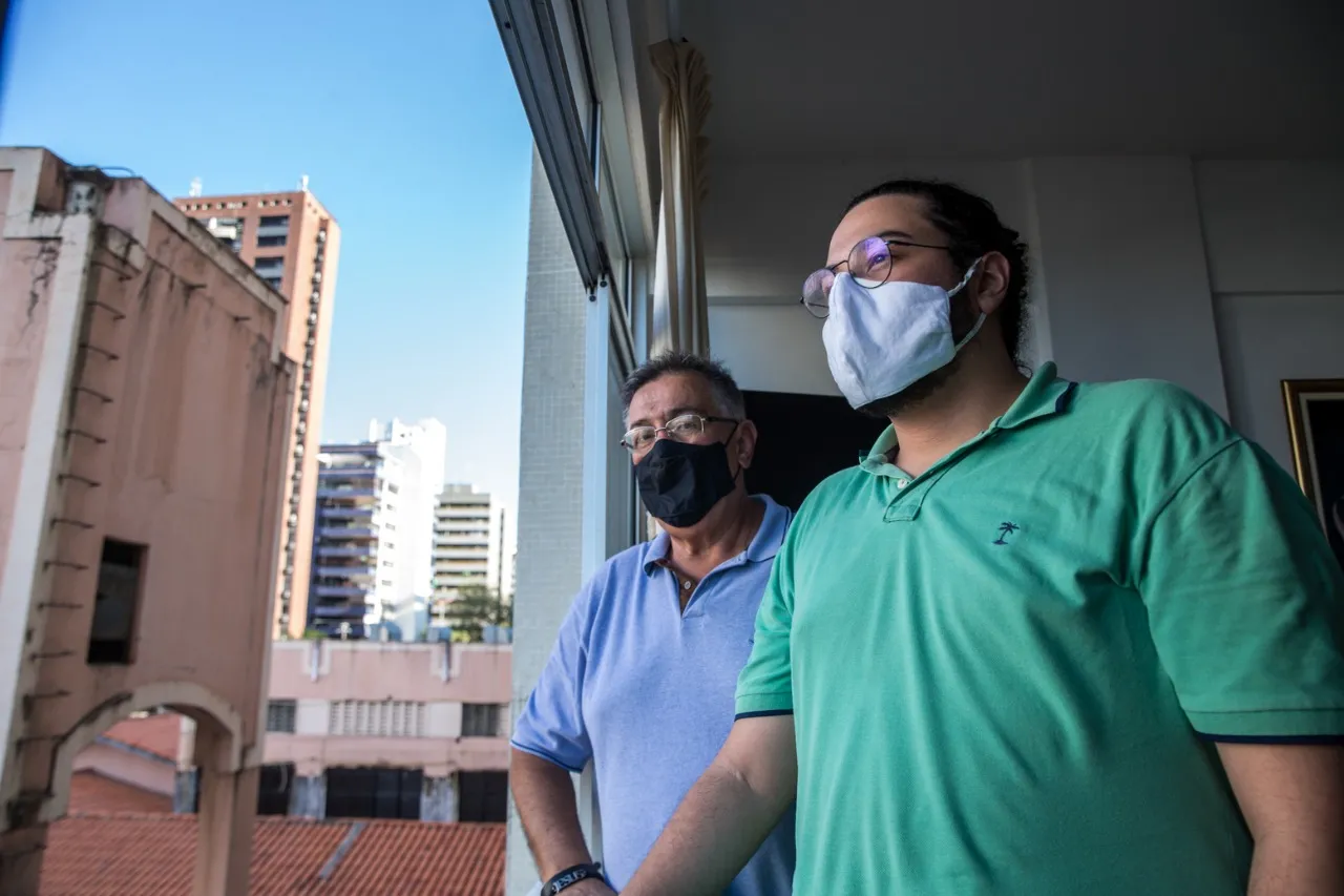 Davi Sampaio e Paulo Rômulo lembram momentos de tensão após desabamento do prédio