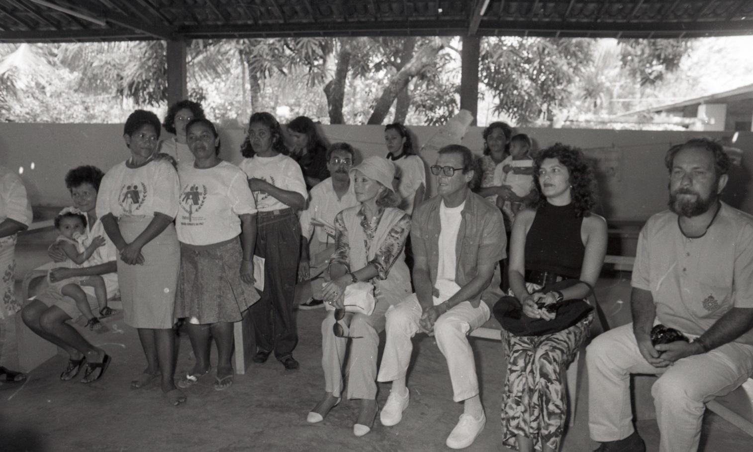 Ator e a esposa em passagem por Pastoral em Caucaia