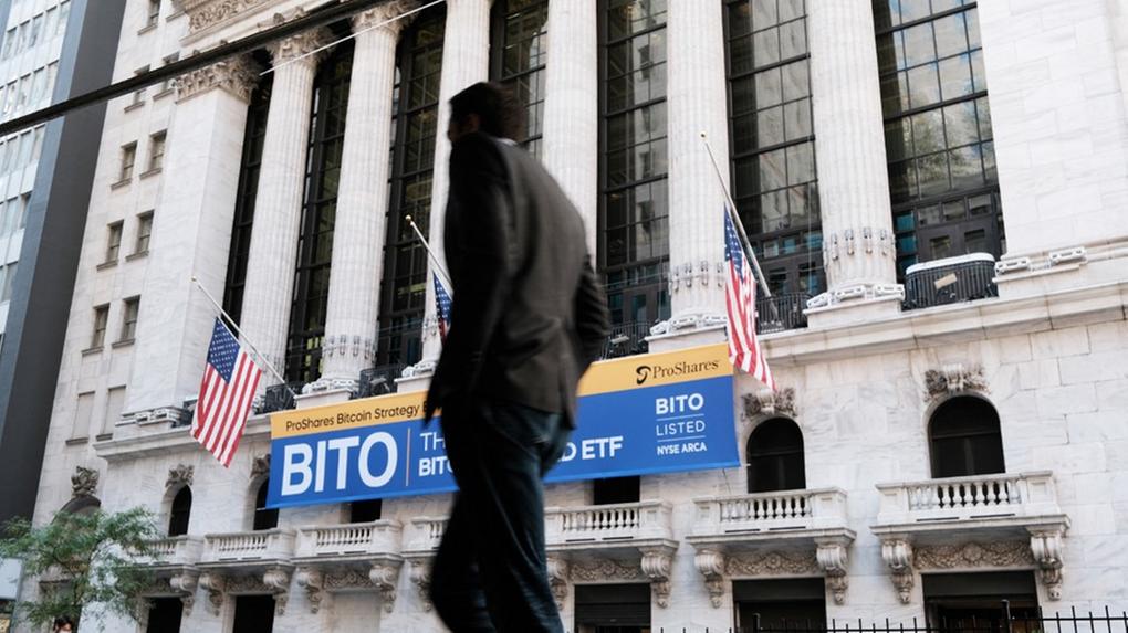 O ETF da ProShares começou a ser negociado nesta terça na bolsa de Nova York sob a sigla BITO