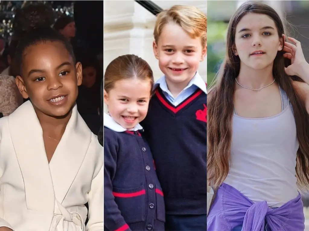 Blue Ivy Carter, Charlotte, George e Suri Cruise