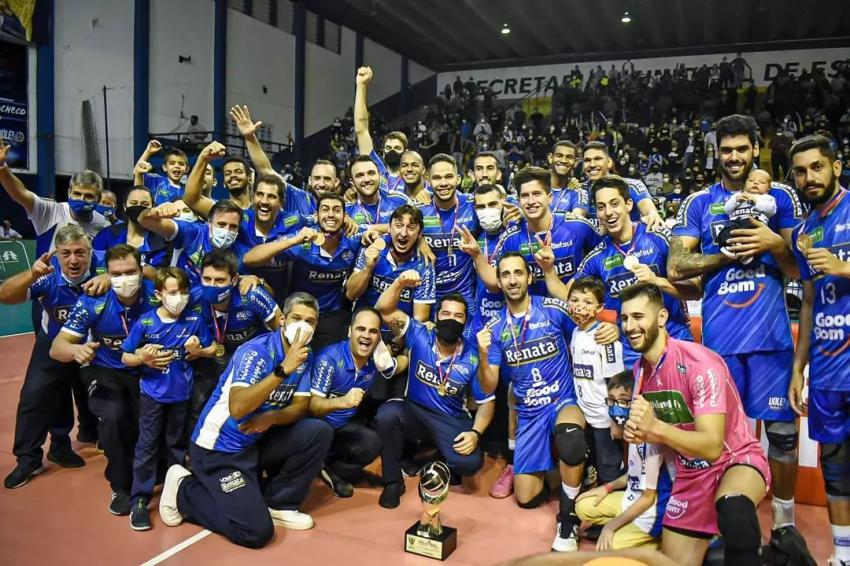 Barueri Vôlei vence Taubaté de virada pelo Campeonato Paulista