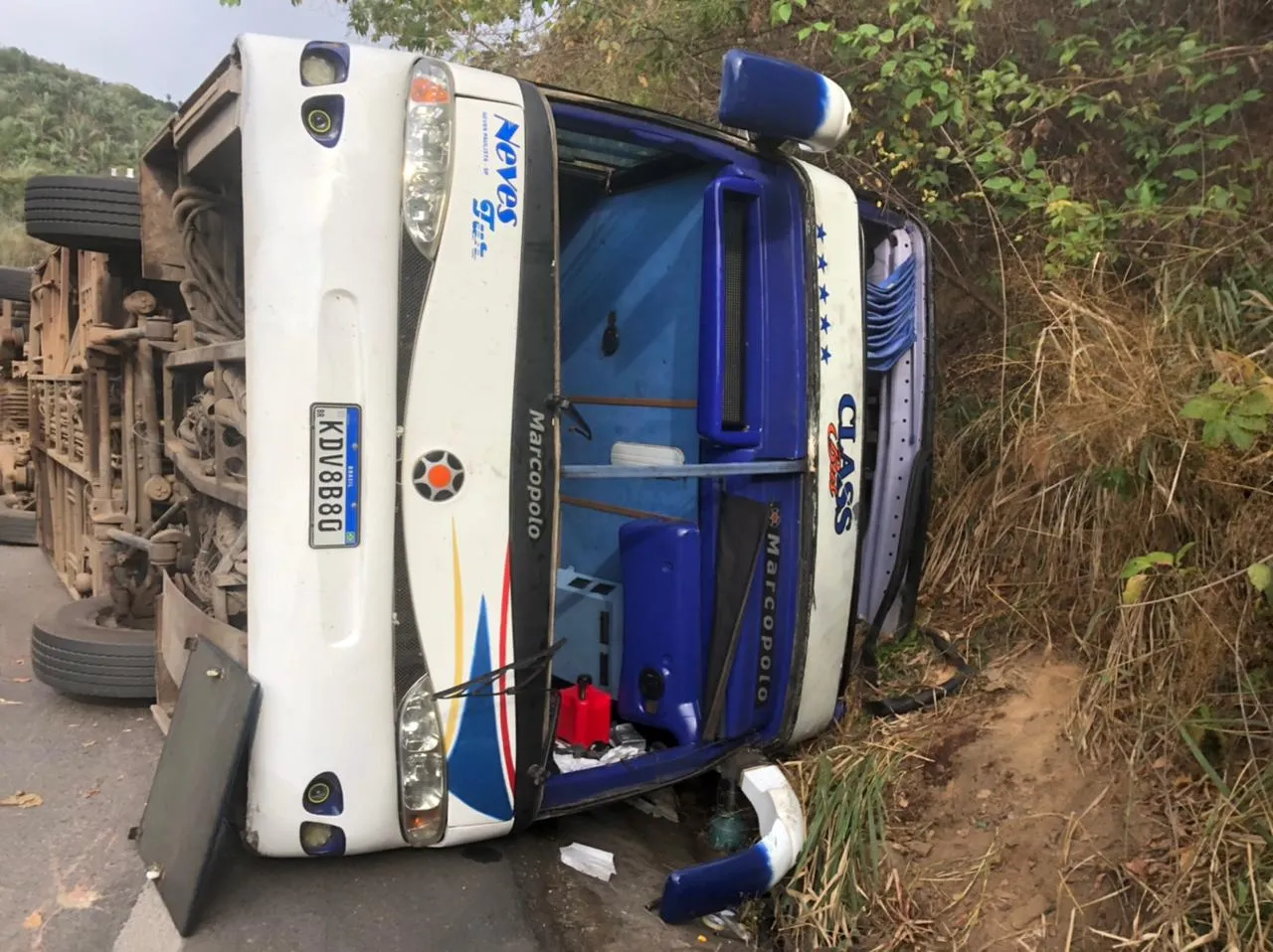Acidente ocorreu no KM 301 da BR-222