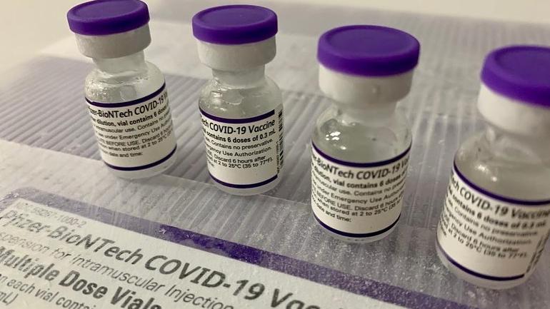 Doses da vacina contra a Covid da Pfizer