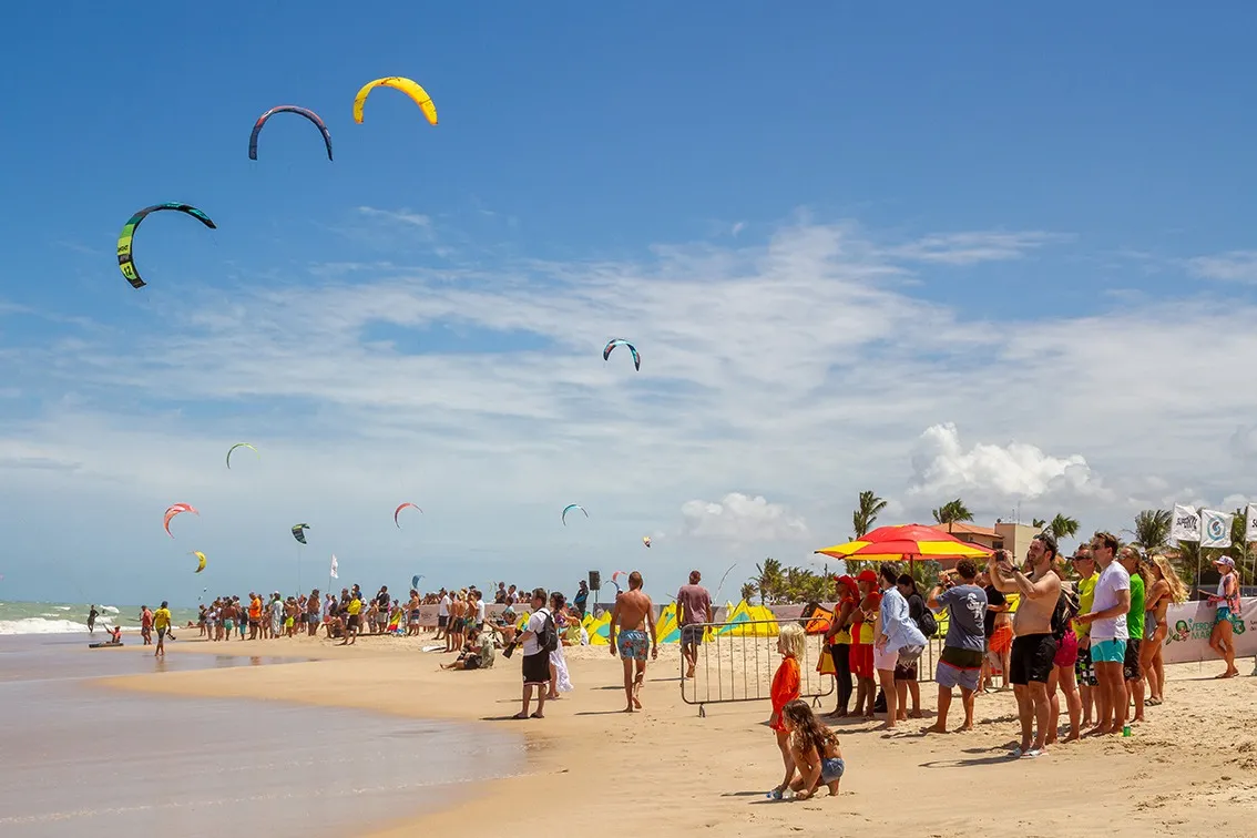 A praia do Cumbuco receberá o campeonato de Superkite em novembro