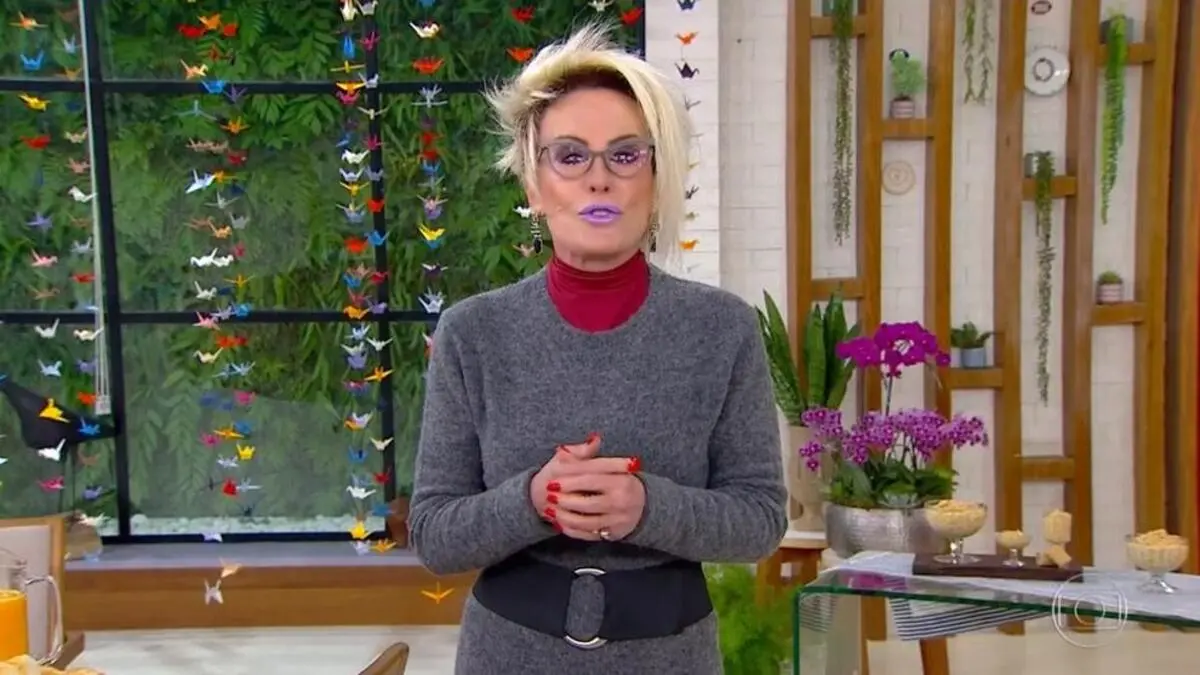 Ana Maria Braga sofre queda em casa