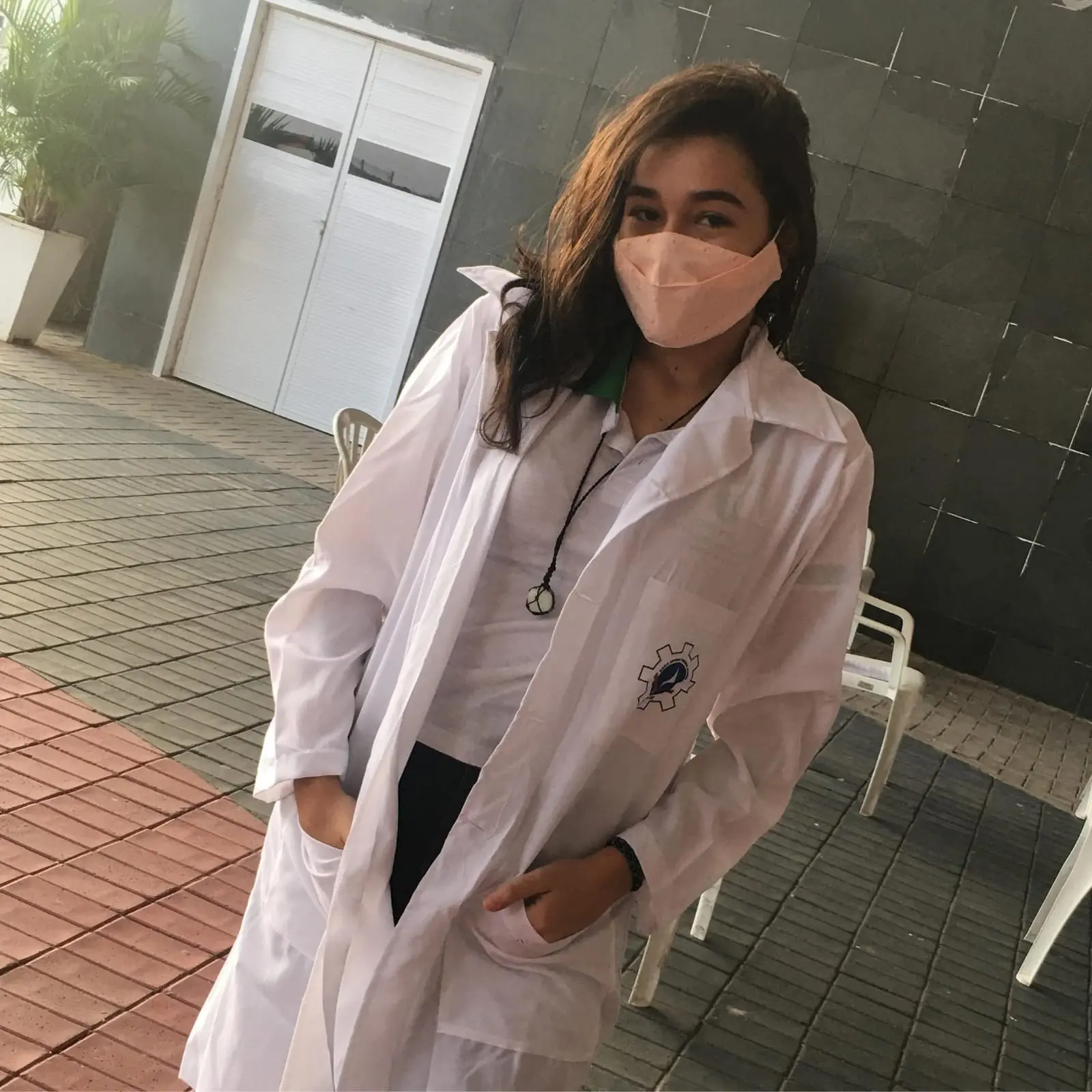Maria Larissa, de 16 anos, sonha em ser astrônoma e ensinar sobre o Universo de forma lúdica