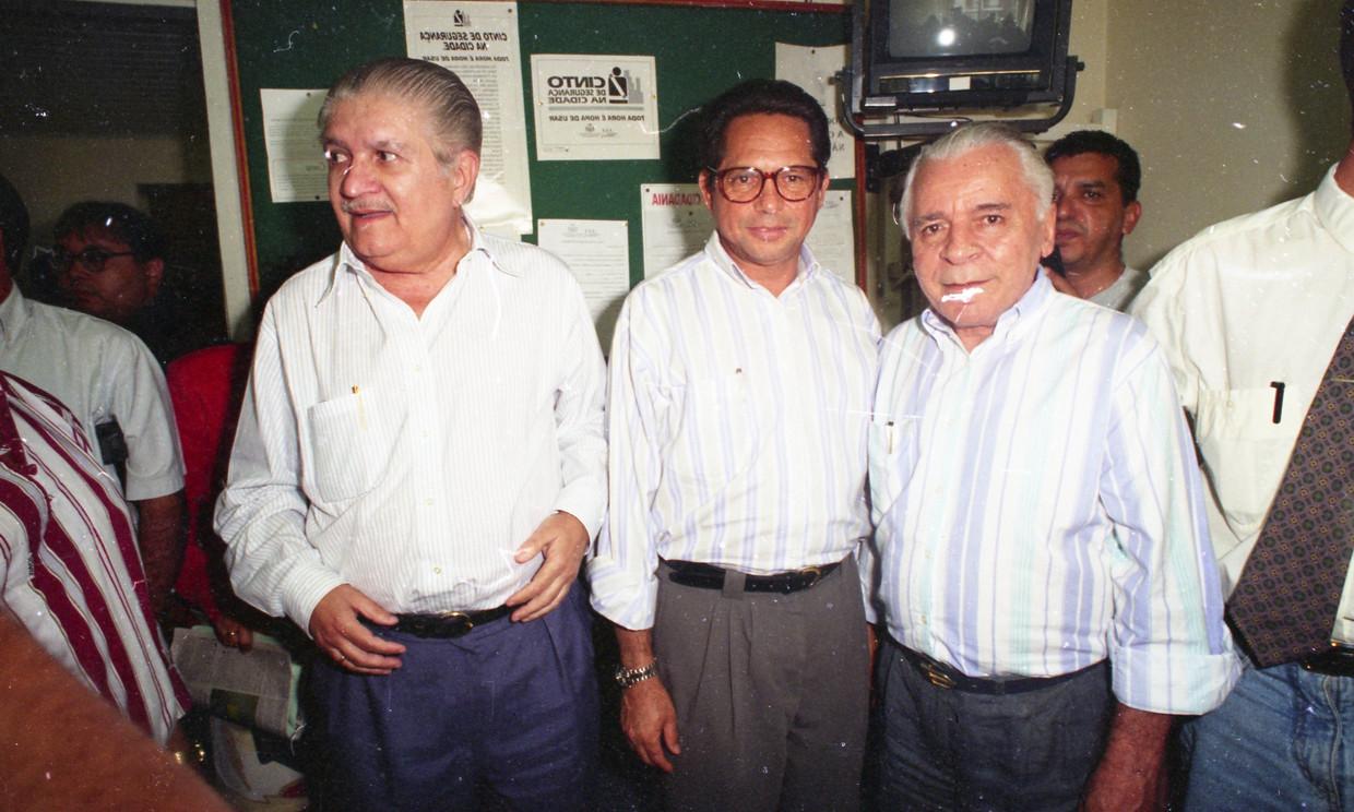 Mauro Benevides, Antônio Cambraia e Juraci Magalhães