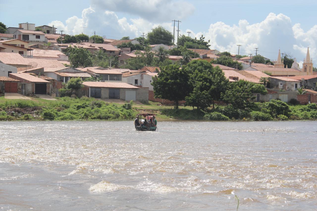 Rio Jaguaribe, na localidade de Mapuá
