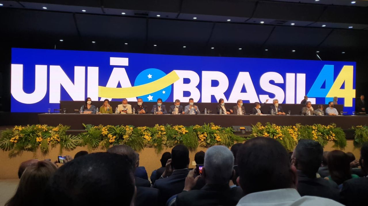 Congresso que homologou a fusão do novo partido União Brasil