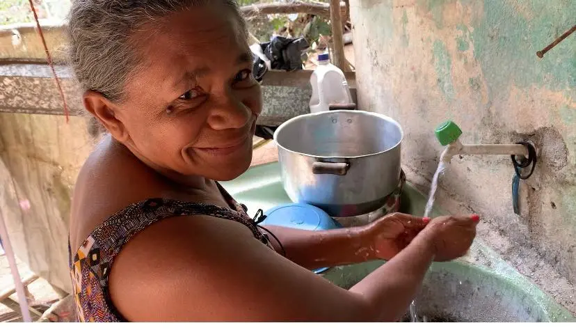 Maria Marques, moradora do sítio são José