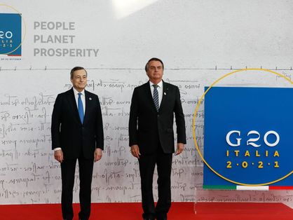 Bolsonaro em Roma para o G20