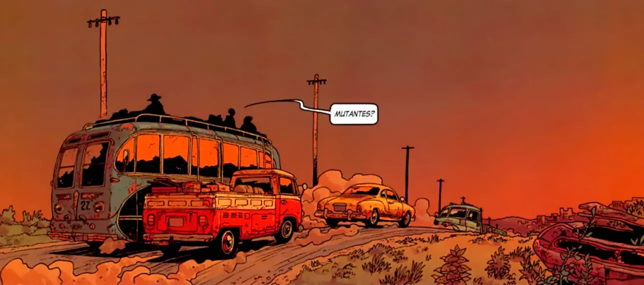 Representação de um trecho de Fortaleza