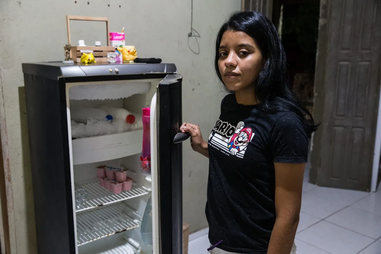 Desempregada, Sabrina Lima está sem nenhuma forma de renda