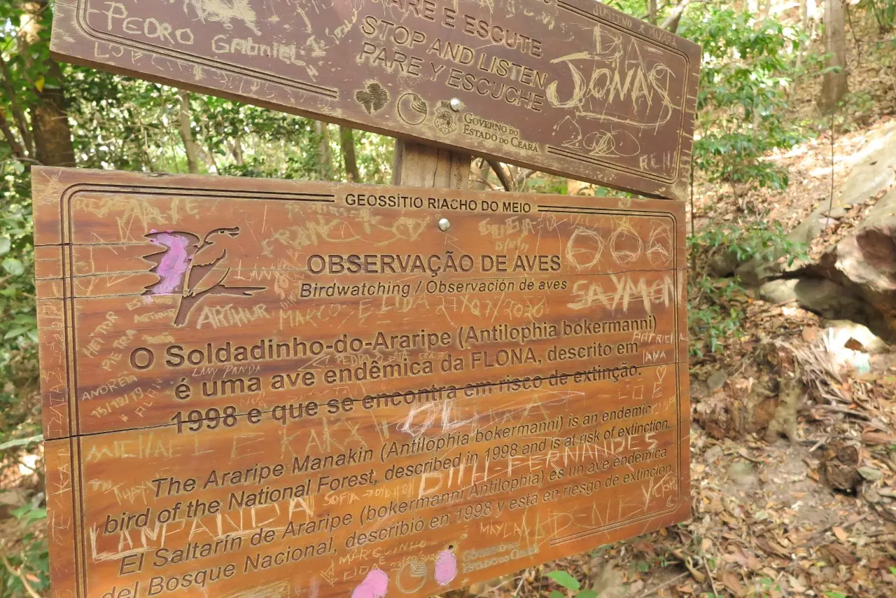 Parque Municipal Riacho do Meio, em Barbalha