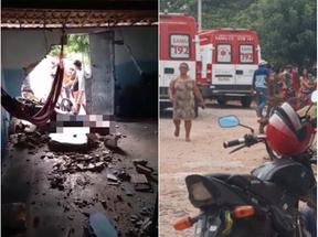 Motociclista derruba muro de casa e morre em acidente em Camocim, no interior do Ceará