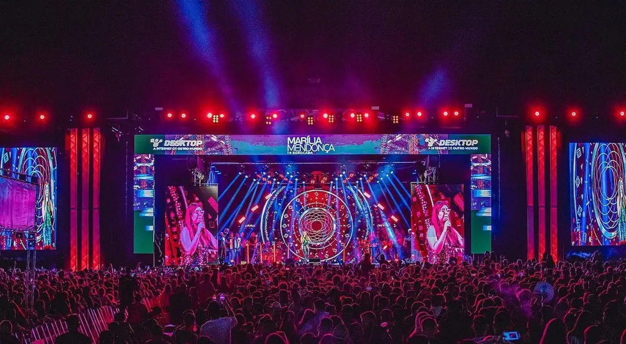 Show de Marília Mendonça em Sorocaba (SP)