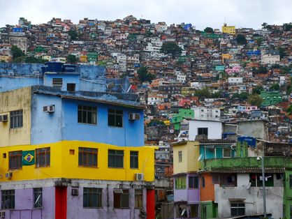 Favela da Rocinha, no Rio de Janeiro