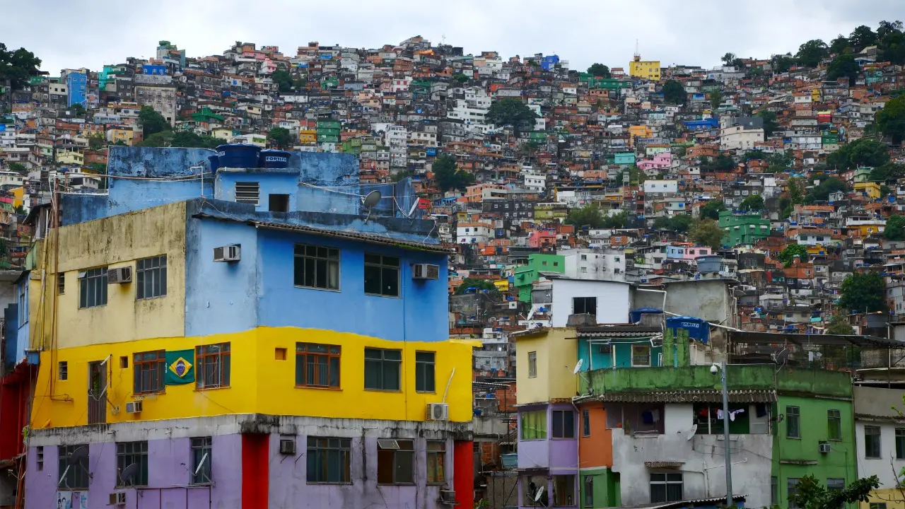 Favela da Rocinha, no Rio de Janeiro