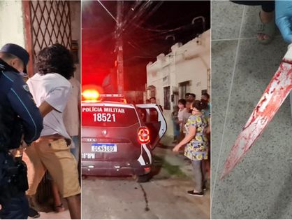 Jovem é preso suspeito de tentar matar os pais a facadas em casa, na Bela Vista, em Fortaleza