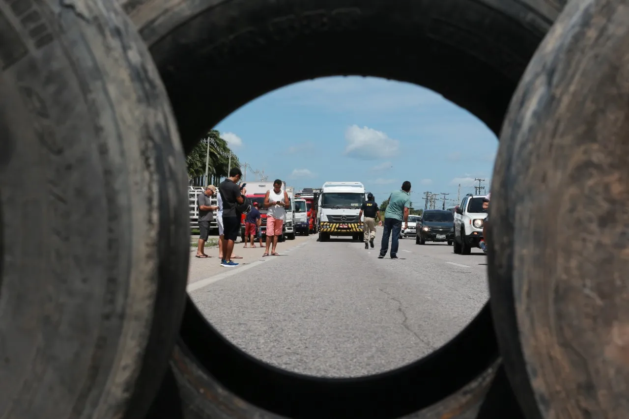 Greve dos caminhoneiros em 2018