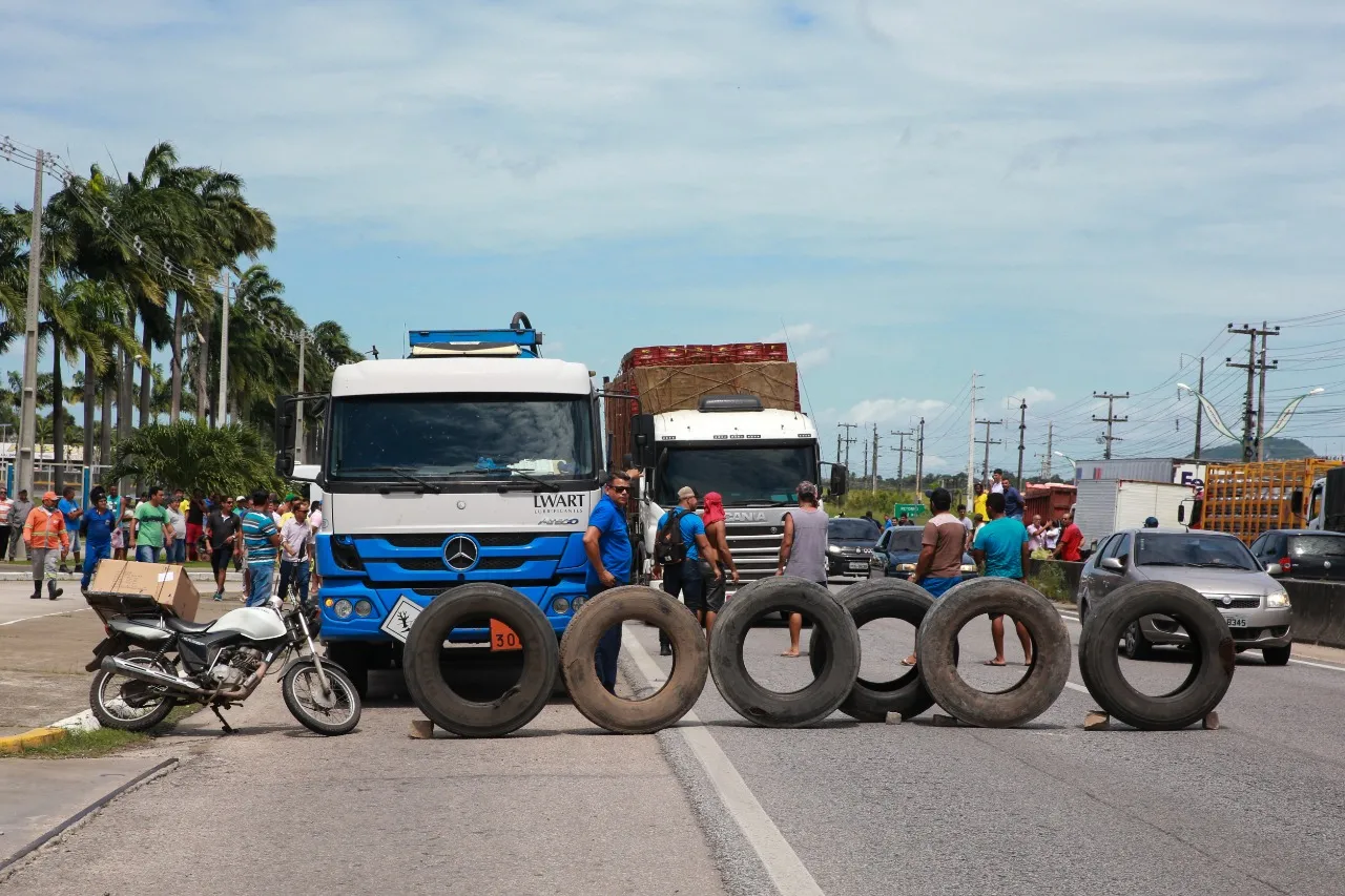 Greve dos caminhoneiros em 2018