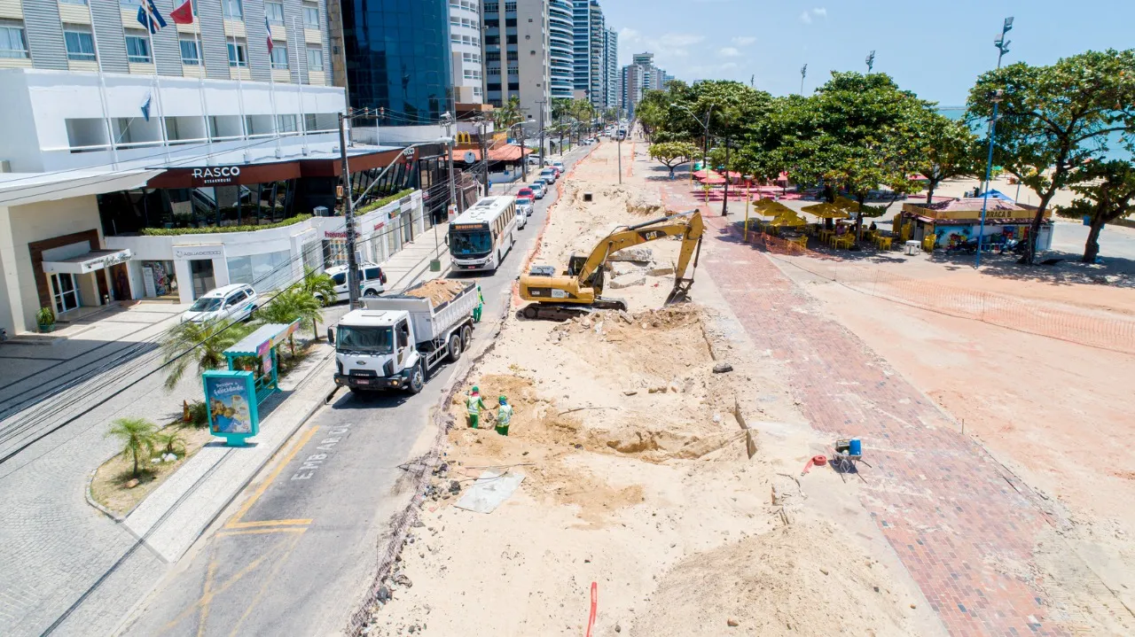 Revitalização da Beira-Mar dura quase 20 anos e começou a ser debatida com mais intensidade em 2002