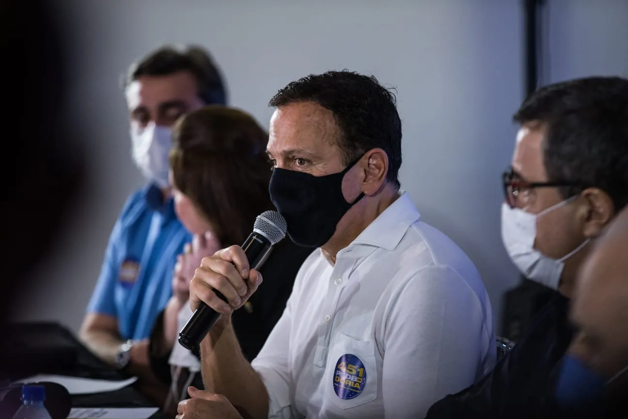 Doria recebeu apoio de parlamentares tucanos no Ceará