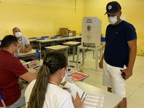 Dia de votação em eleição suplementar de Jaguaruana