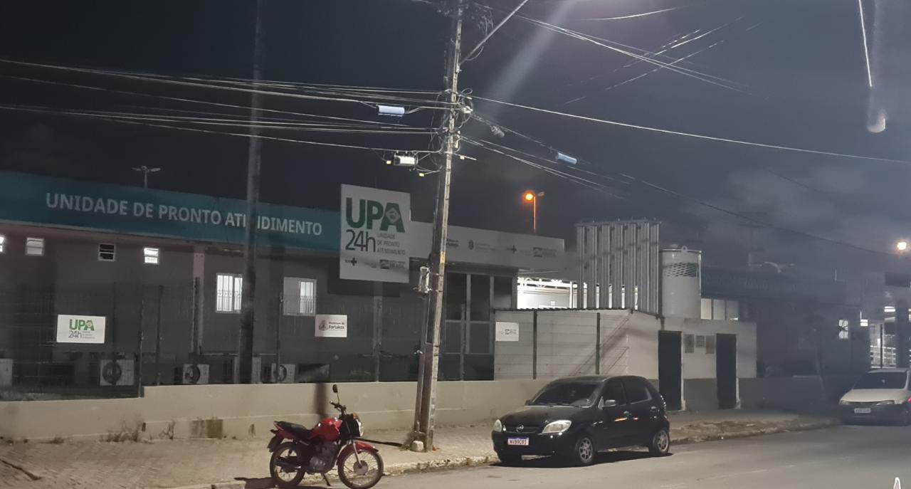 Fachada da UPA do Bairro São Cristovão em Fortaleza