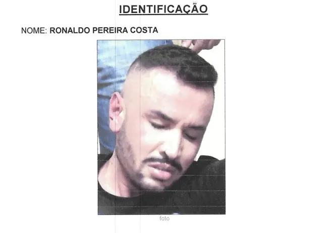 Ronaldo Pereira Costa estava com visual diferente e apresentou documento falso à PF