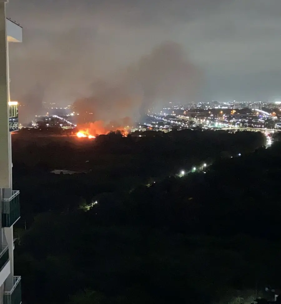 incêndio no parque do cocó