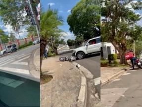 Motorista tenta atropelar motoboy em Campinas, Interior de São Paulo