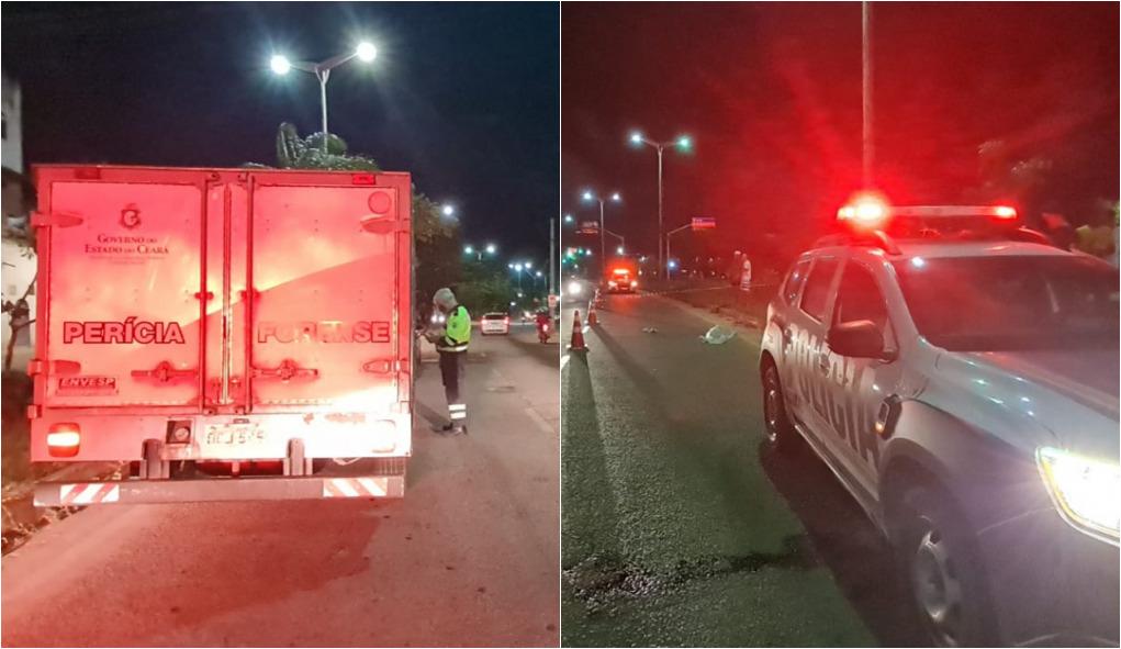 Auxiliar de borracharia morre ao ser atropelado enquanto voltava do trabalho, em Fortaleza