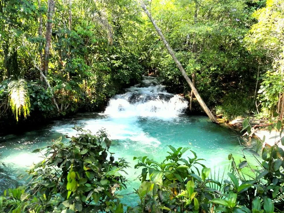 Cachoeira da Formiga fica em Mateiros, no Jalapão