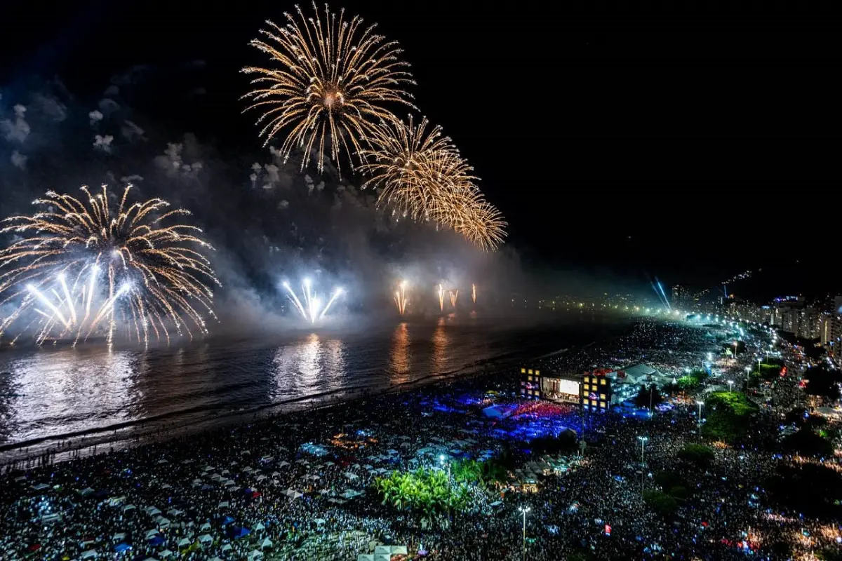 Réveillon na Praia de Iracema