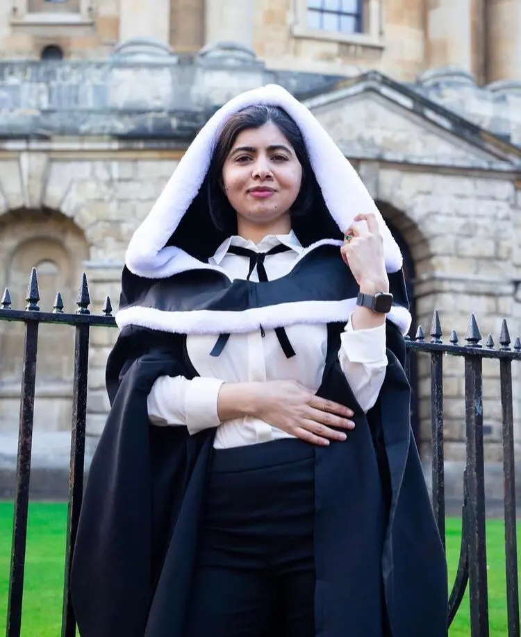 Malala celebra formatura em Oxford 9 anos após ser baleada em protesto pela educação de mulheres