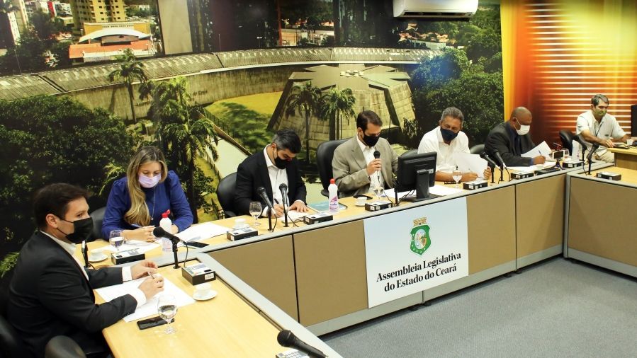 Reunião da CPI das Associações Militares na Assembleia Legislativa do Ceará