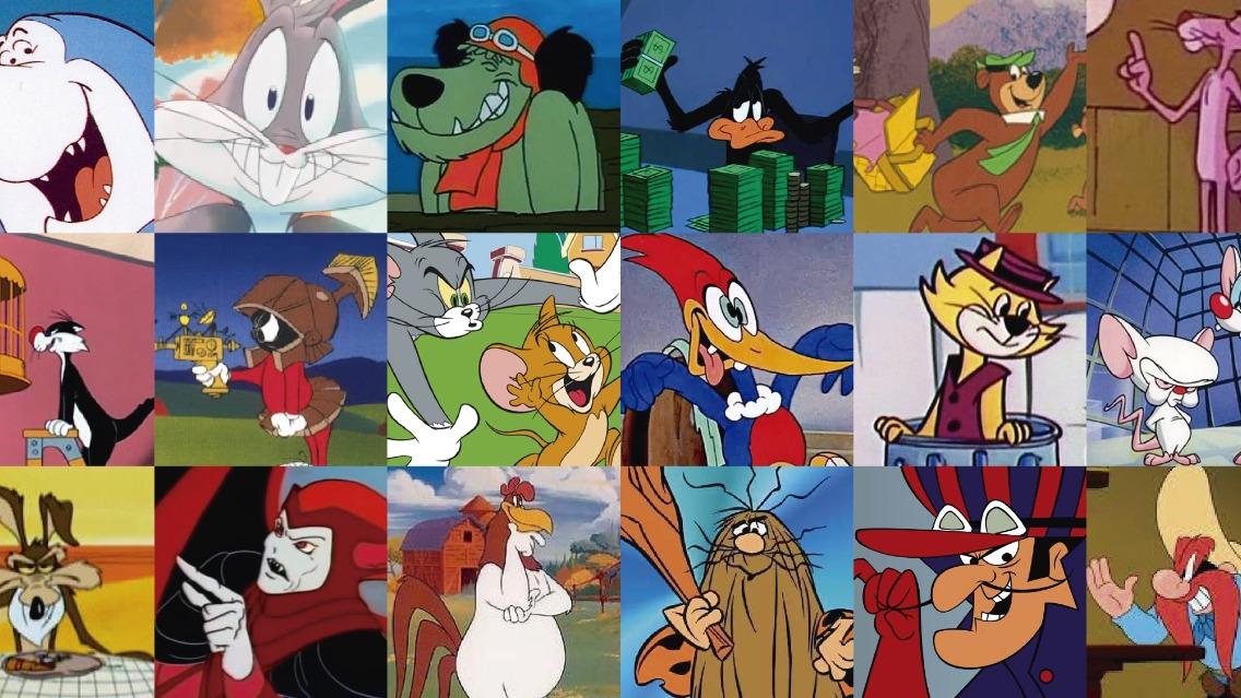 15 personagens de desenhos nos anos 90 x hoje em dia
