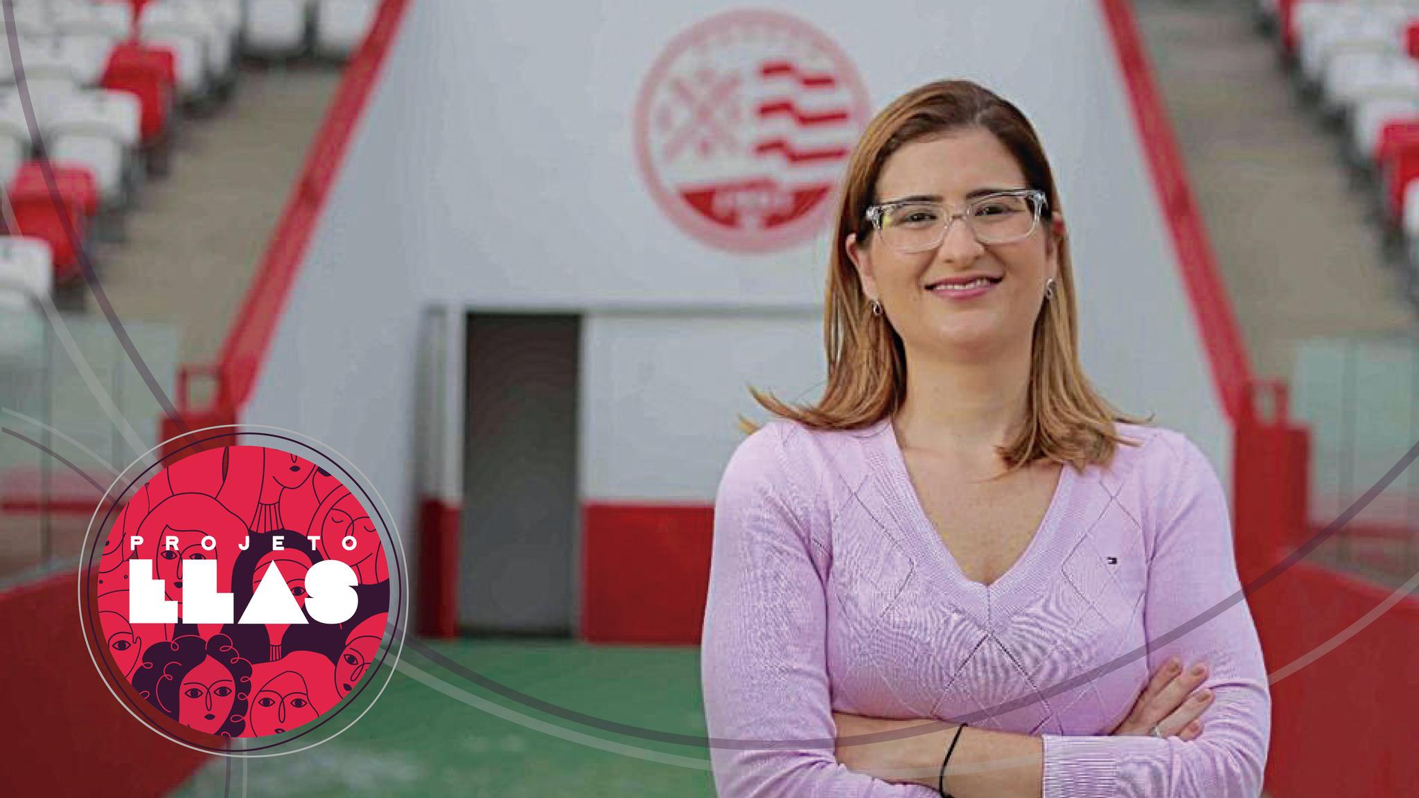 Tatiana Roma falou com repórter Denise Santiago sobre ocorrido no Náutico