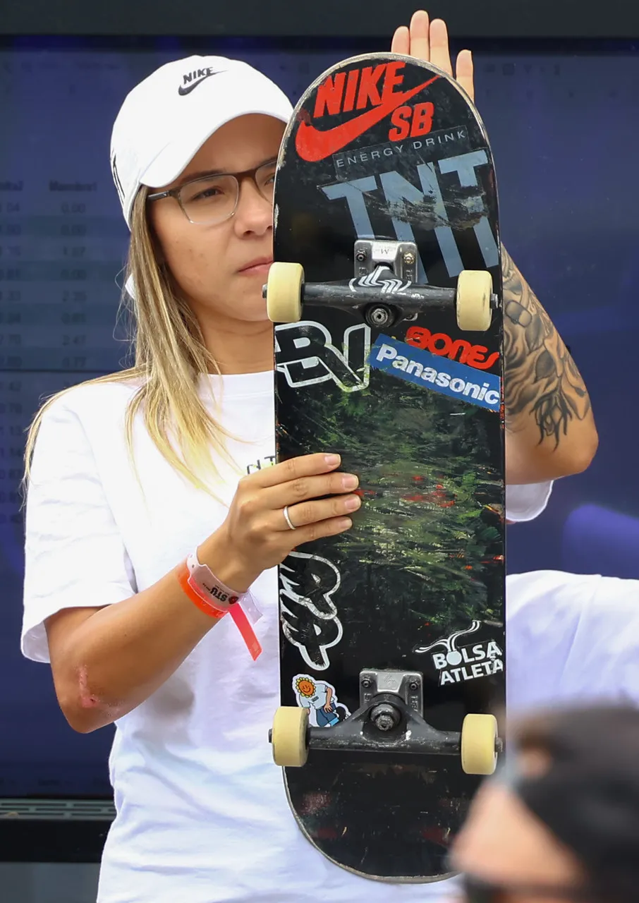 Pâmela Rosa ficou em segundo lugar na classificação