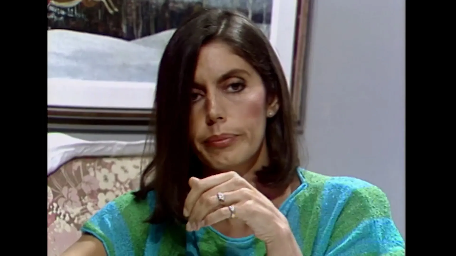 Mila Moreira em cena da novela 'Marron Glacê'