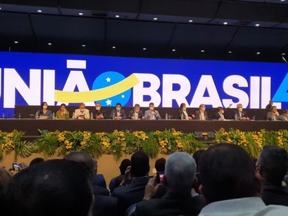 Evento de lançamento do União Brasil em Brasília