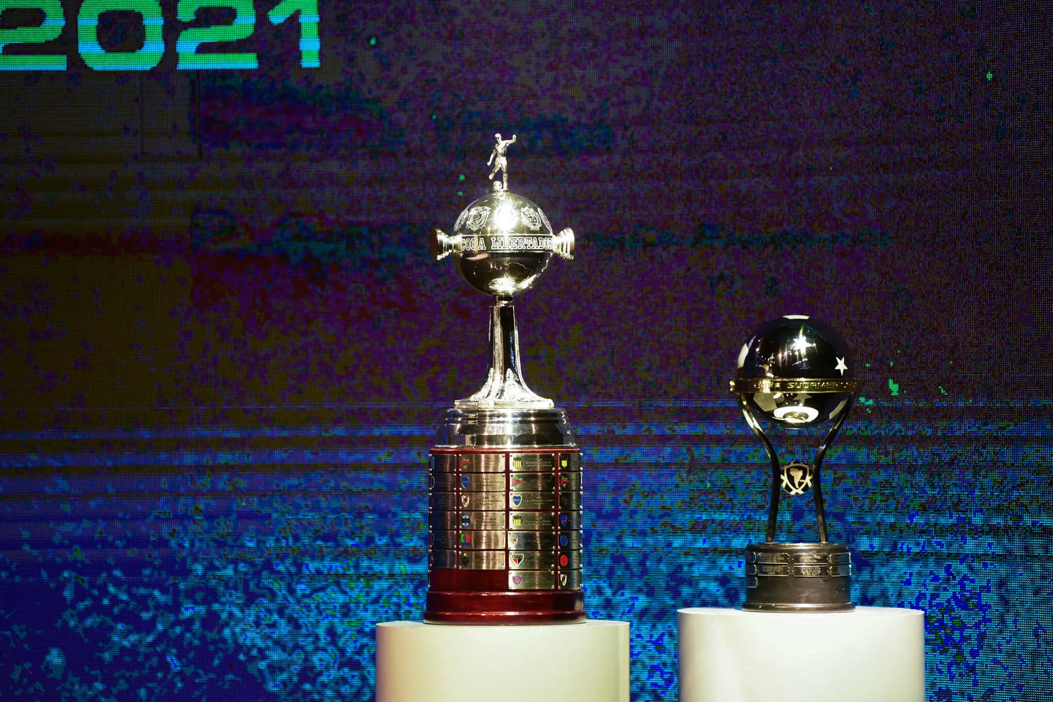 Taças da Libertadores e Sul-Americana