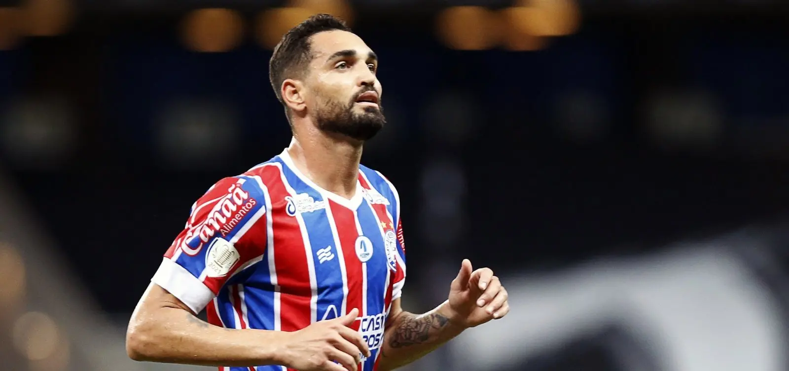 Imagem da notícia: Artilheiro do Bahia, Gilberto comenta decisão contra Fortaleza na Série A: “extremamente difícil”