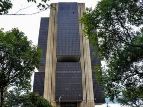 fachada do edifício do banco central