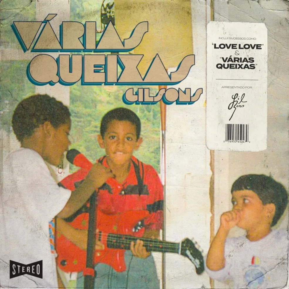 Contato com ar arte e a música desde a infância estampa a capa do EP