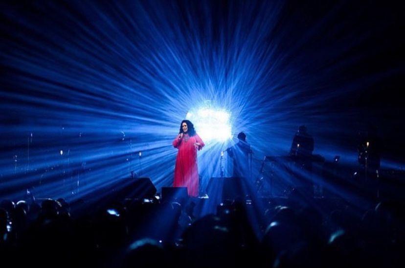 Gal Costa faz show em Fortaleza