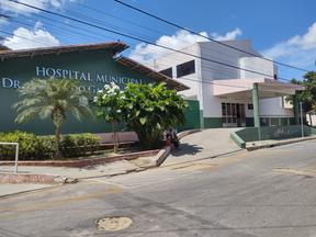 Fachada do Hospital Municipal de Caucaia.