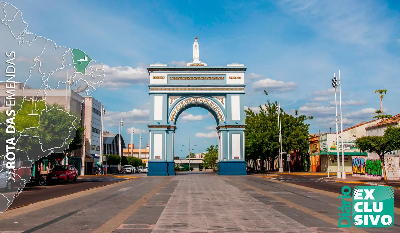 Arco de Nossa Senhora de Fátima, em Sobral